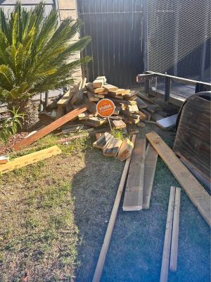 Scrap Wood Pile