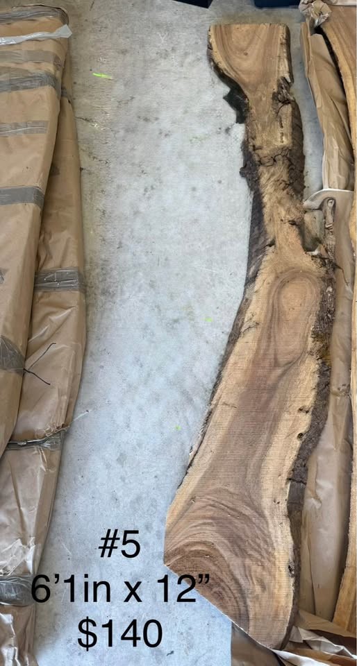 ???? HAWAIIAN MONKEY POD – 2” THICK LIVE-EDGE SLAB COLLECTION - Image 5
