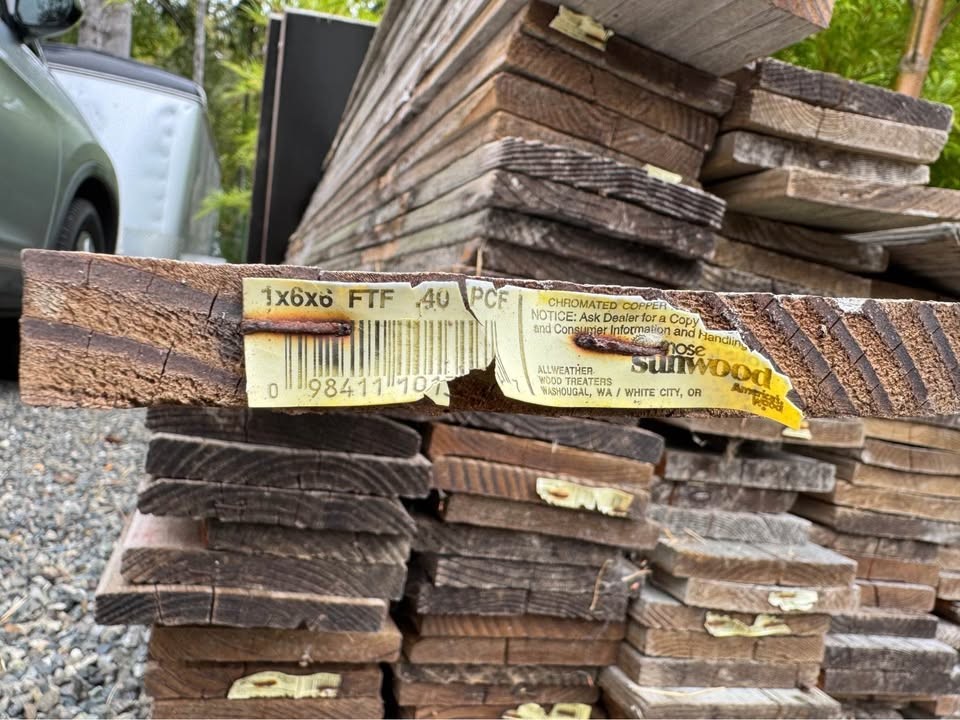 Sunwood 1x6x6 Pressure Treated Lumber - Image 4