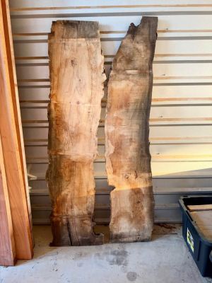 5/4 Live Edge Olive Wood Slabs - 5’ to 5’-6” Long - $17.50/BF