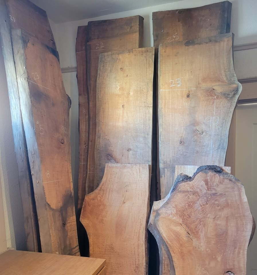Rare Old Growth Avocado hardwood slabs - Image 3