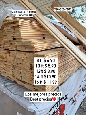 T&G Boards ( madera para techos y paredes)