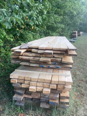 Rough Cut Lumber 1x4s, 1x6s, 8-12’ lengths (Yellow Pine & Poplar)