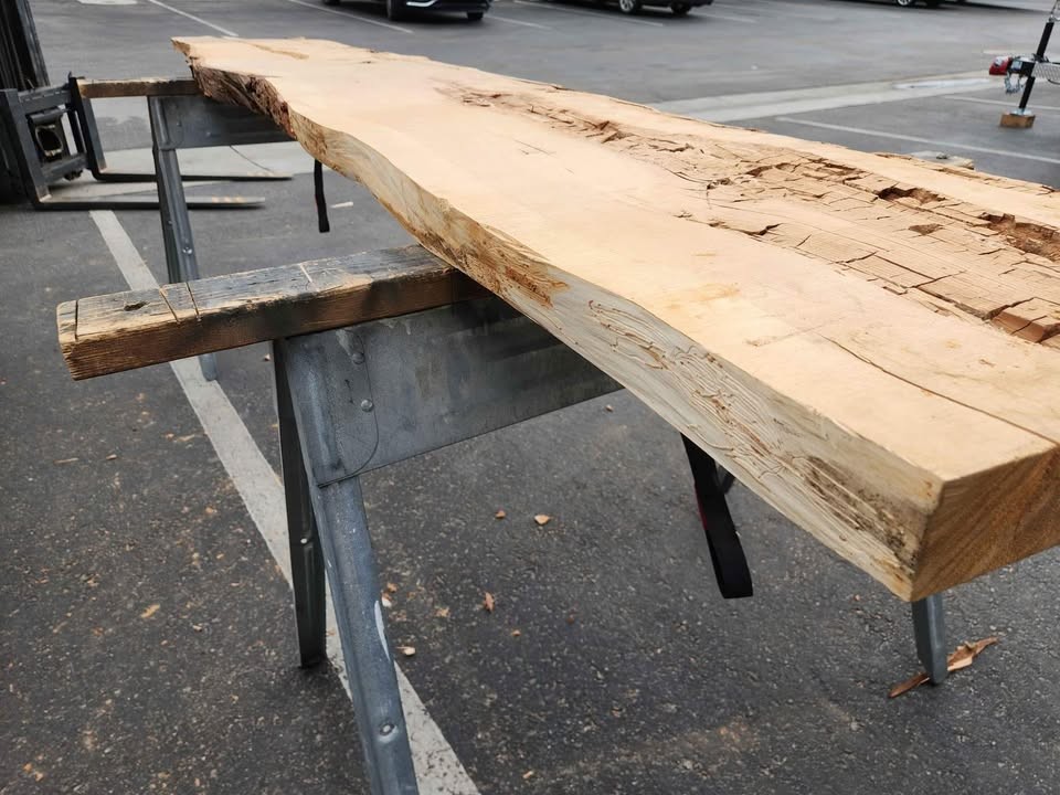 Live Edge Wood Slab - 3x22x9.5ft - Kiln Dried Juniper - Epoxy Project Material - Image 10