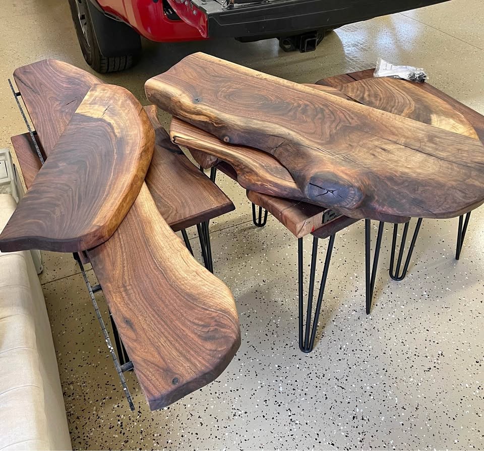Live Edge Walnut Slabs and others made to order - Image 1