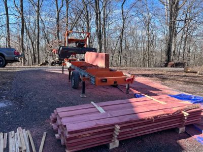 Storm-Damaged Trees? Portable Sawmill – On-Site Milling