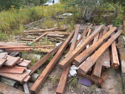 Large Reclaimed Barn Timbers & Rough-Sawn Lumber – Long Beams / Woodworking / Furniture