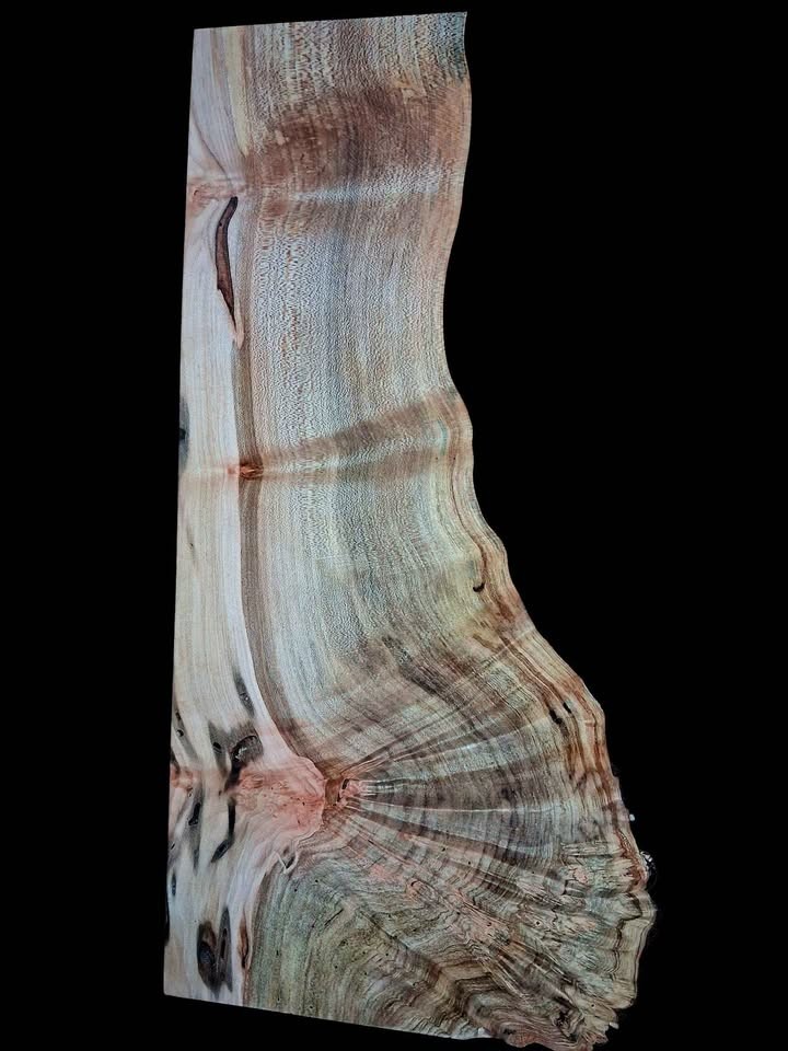 XL MIND BLOWING Birdseye MAPLE BURL Wood Blank, charcuterie blank, Live Edge Maple, EPOXY WOOD - Image 3