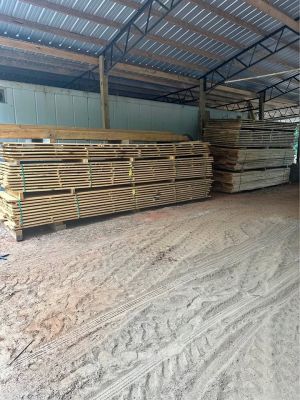 Rough sawn kiln dried southern yellow pine