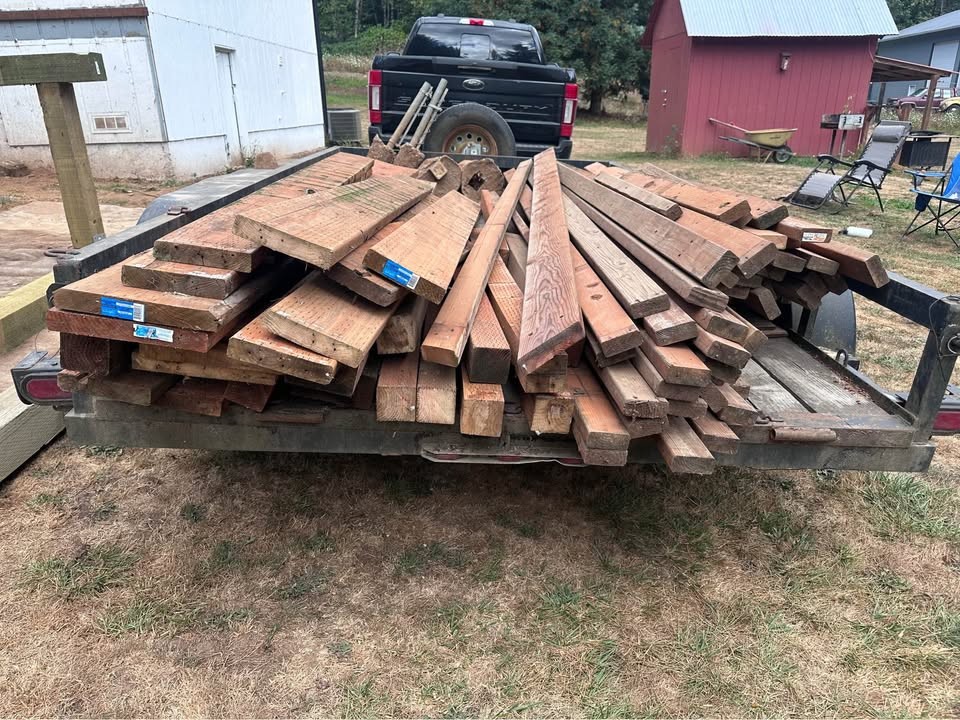 Assorted Lumber Lot - Planks and Posts - Image 2