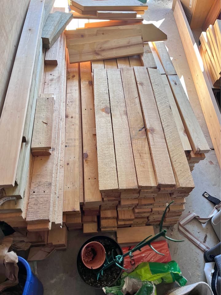 Huge pile of 2x4s