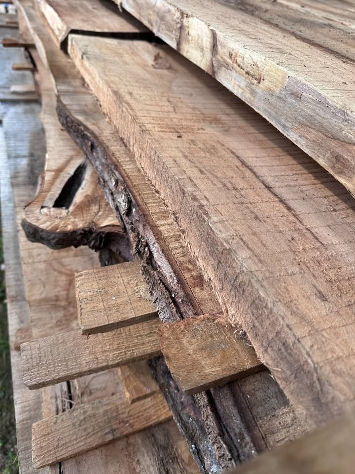 ROUGH CUT LUMBER: Beautiful OAK/MAPLE Slabs & 2x4's (MUST GO!!) - Image 7