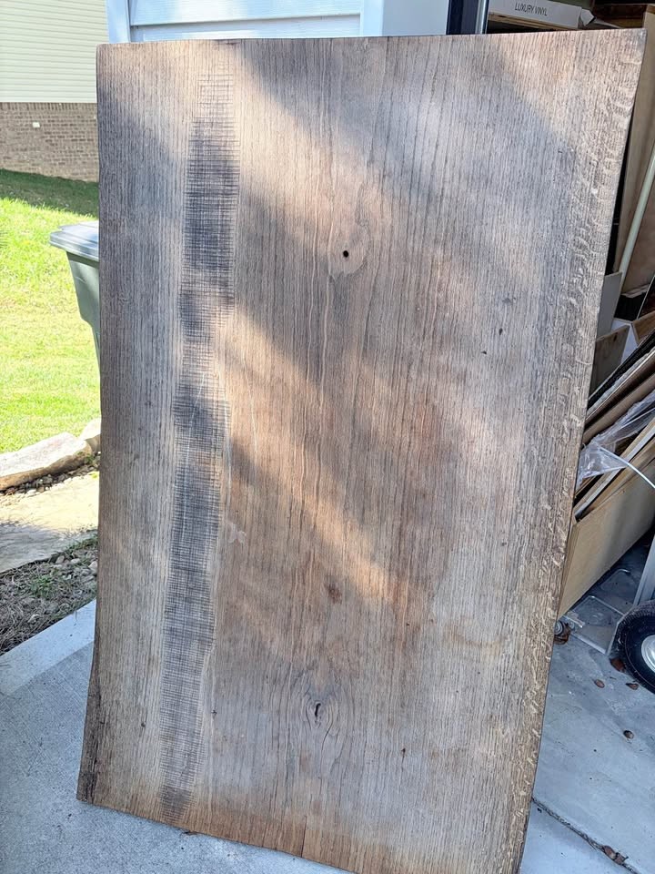 Red oak slab - Image 1