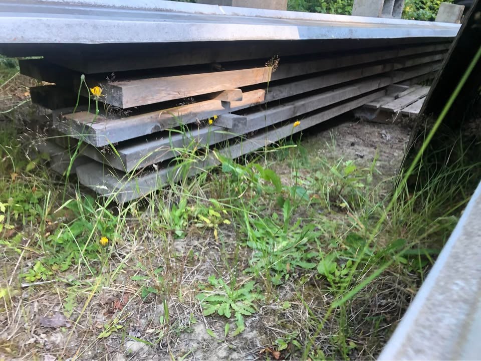Cedar or Doug fir mill cut lumber. - Image 2