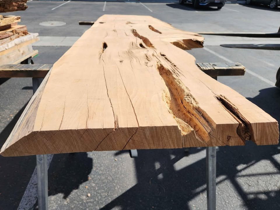 Great Character 9'4" Juniper 3" Thick Slab - Epoxy Project Wood Mantel Table Bartop - Image 5