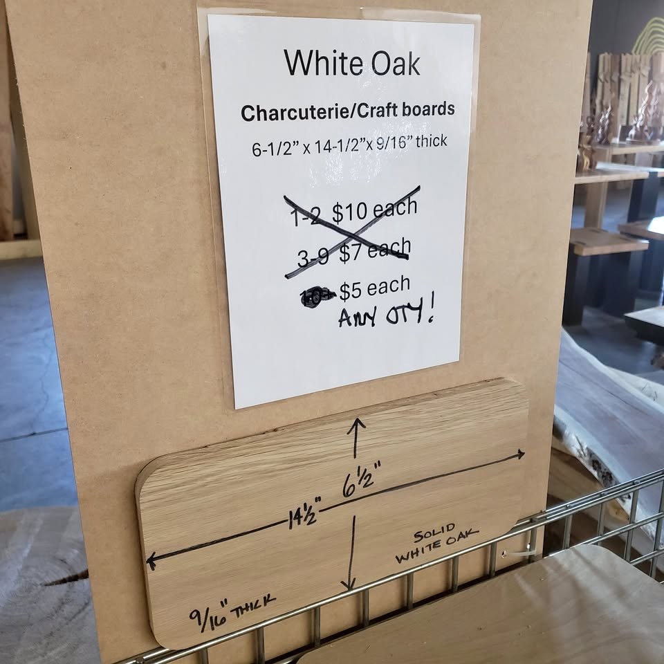 White Oak Charcuterie / Craft boards - Image 1