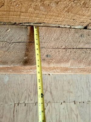 Reclaimed Douglas Fir Beams, 3 - 15 feet long each