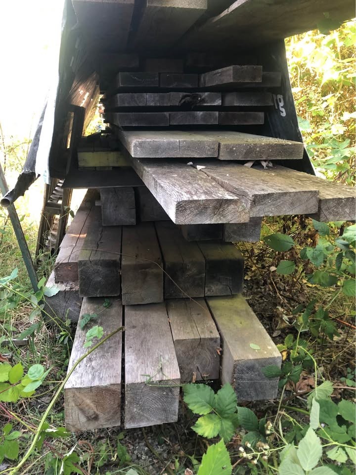 Cedar or Doug fir mill cut lumber. - Image 6