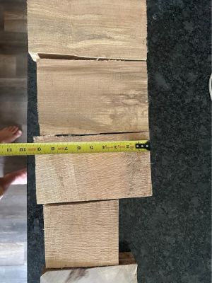Black walnut and Spalted Maple Wood