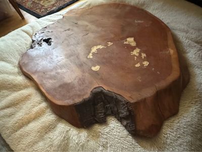 Live edge table top