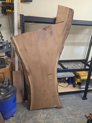 Black walnut slab