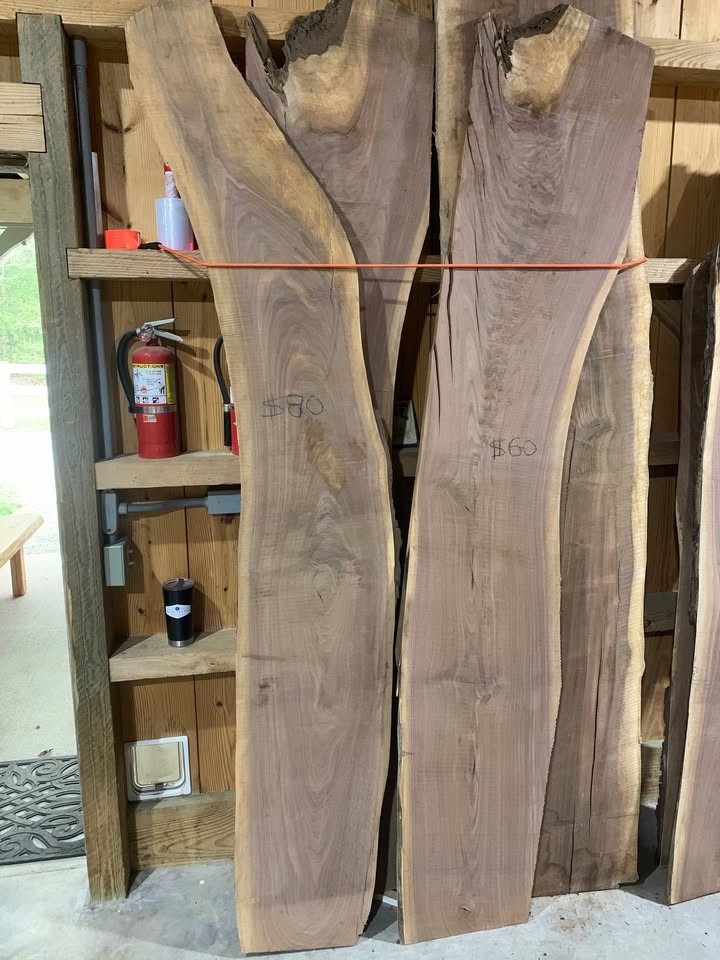 Live edge walnut slabs & more! - Image 6