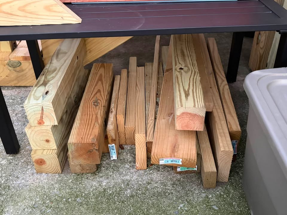 Assorted Pressure-Treated Lumber Lot - Image 2