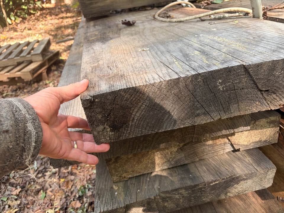 18” x 4” x 12’+ slabs of pine - Image 2