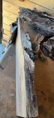 8/4 (2”) Live Edge Black Walnut Slab - Premium Deep Resin Casting Blank