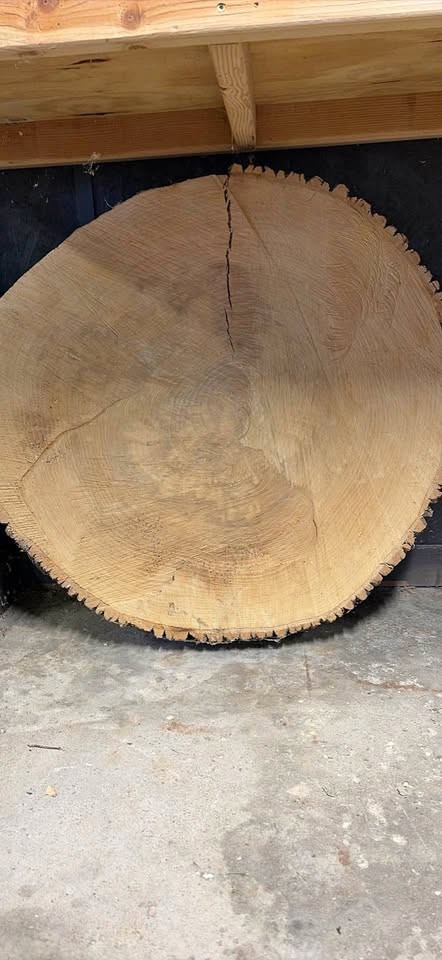 Large Live Edge Ash Wood Slab (3 total)