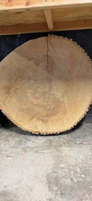 Large Live Edge Ash Wood Slab (3 total)