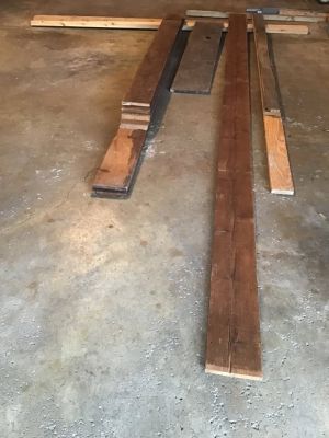 Boards Cedar Lumber Material Wood Lengths Construction Projects Job Remodel
