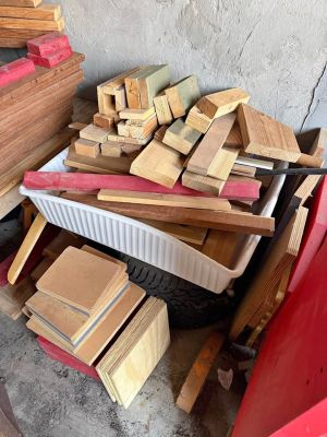 Assorted hard Wood and lumber for woodworking