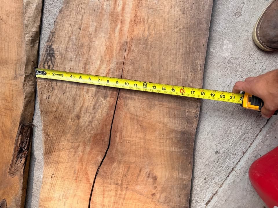 Live edge wood slab - Image 3