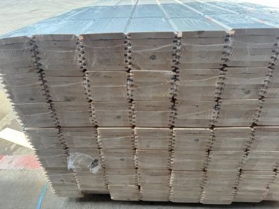 Tongue and Groove White Pine - Bead Board Design - 2 sided