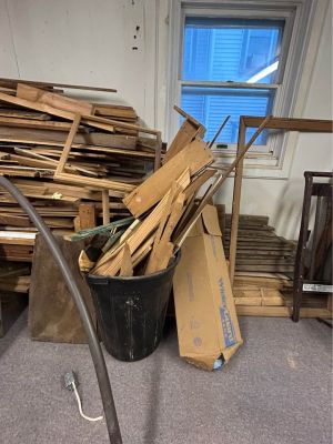 Large Lot of Reclaimed Wood and Scrap Lumber