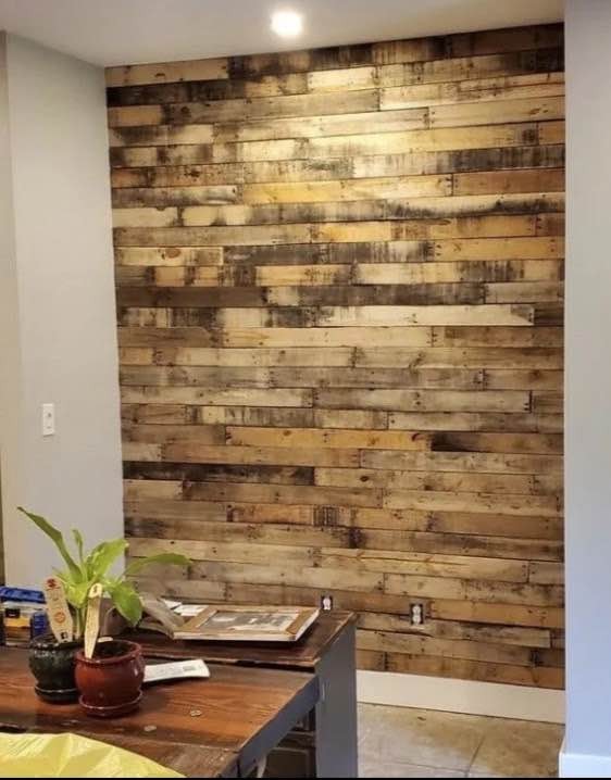 Reclaimed Pallet Boards $16 per bundle - Image 2