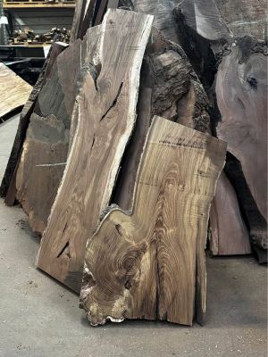 Slabs, Live Edge, Milled Wood