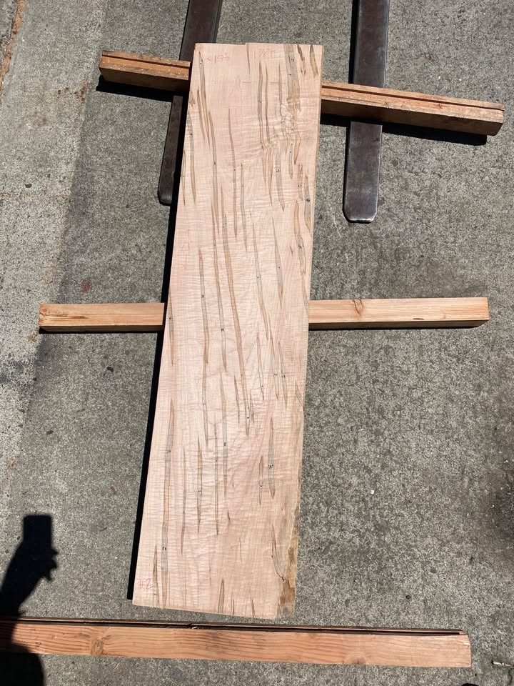 Figured Ambrosia Maple Lumber - Image 2