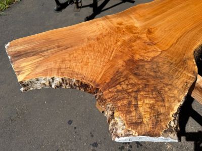Live Edge Slab nice figure 13 ft. Long Bar or Tabletop air dry 13% max moist