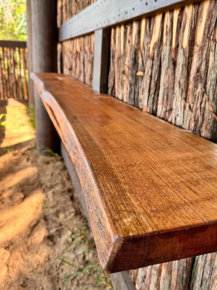 Live edge slabs