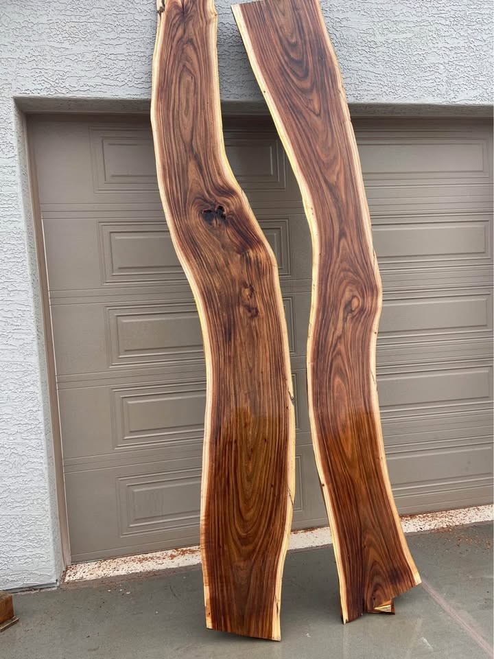 Acacia live edge slabs - Image 2