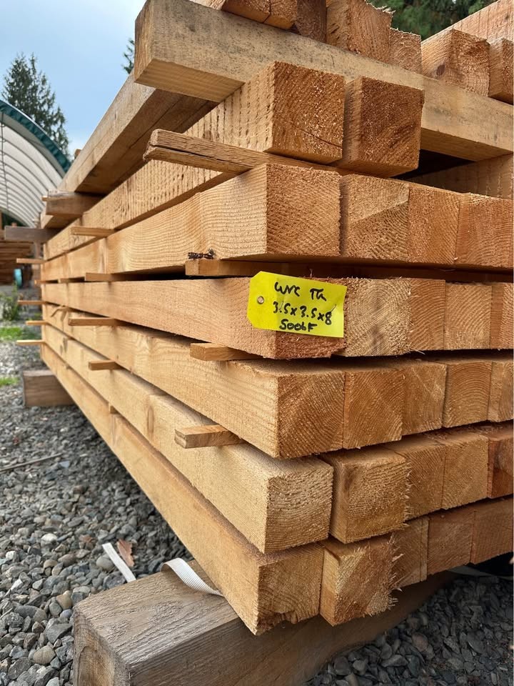 Western Red Cedar Tight Knot 4x4x8’ & 12’ - Image 4
