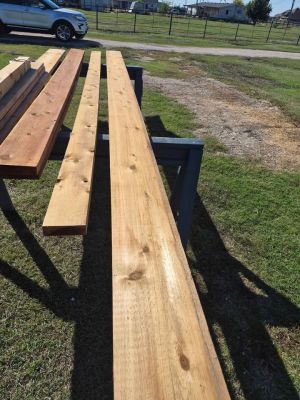 Ceader lumber bundle