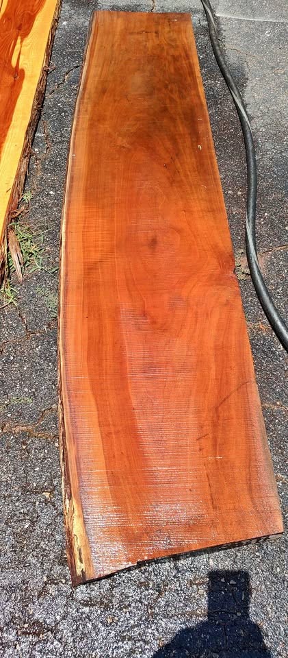 Thick cherry slab for mantle 2 1/4 inches thick