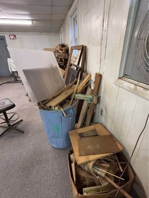 Large Lot of Reclaimed Wood and Scrap Lumber
