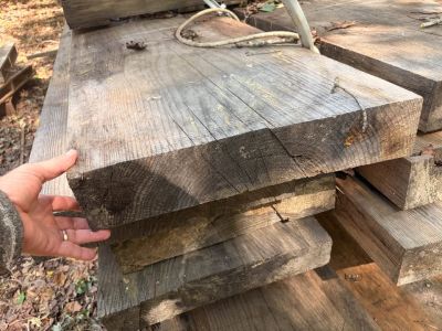 18” x 4” x 12’+ slabs of pine