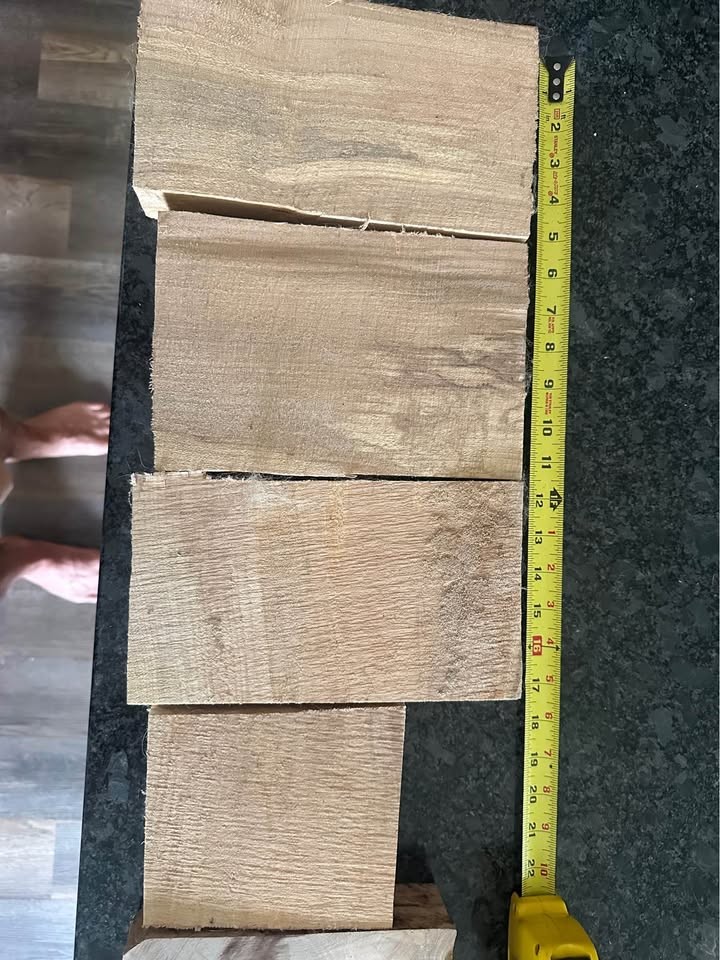 Black walnut and Spalted Maple Wood - Image 5