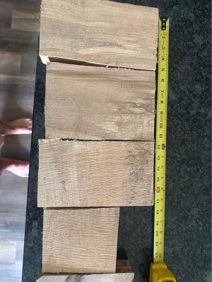 Black walnut and Spalted Maple Wood