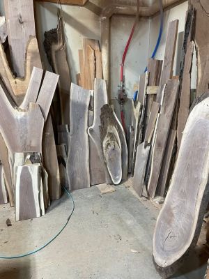 Kiln Dried Walnut Craft Lumber